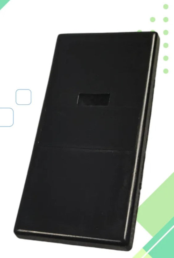 Black End Cap for Solar Panel Rail | Durable PA Material