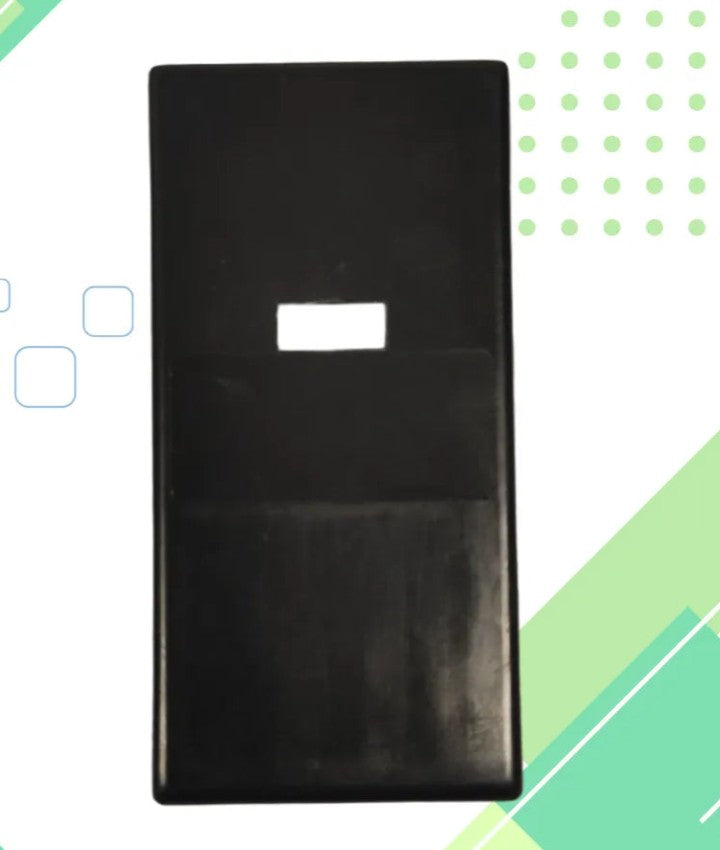 Black End Cap for Solar Panel Rail | Durable PA Material