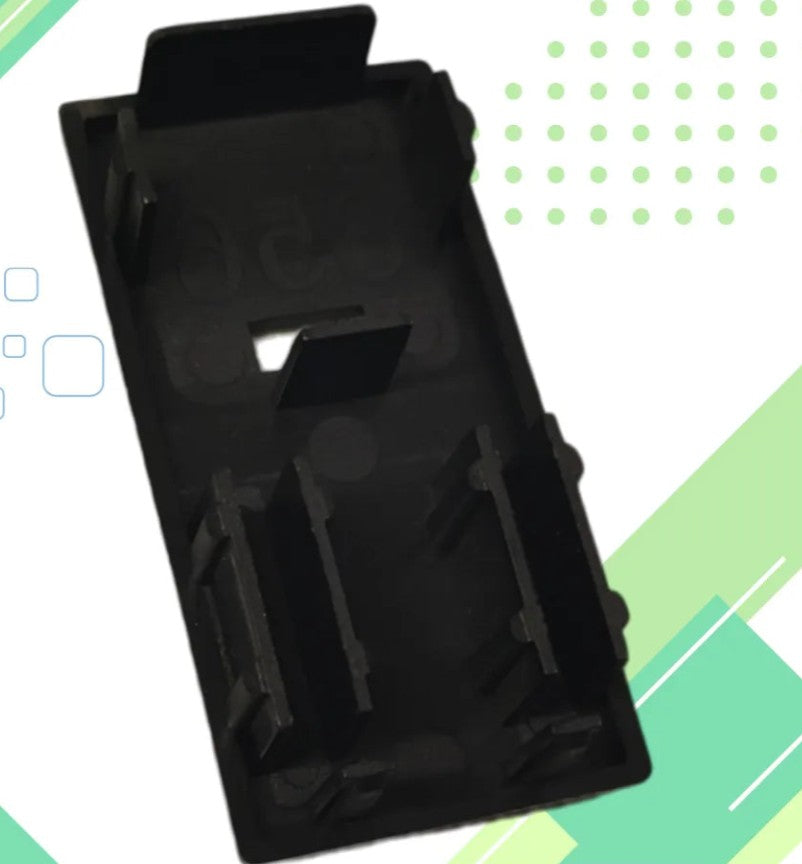 Black End Cap for Solar Panel Rail | Durable PA Material