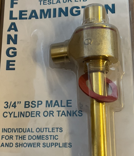 Flange 3/4'' BSP MALE CYLINDER OR TANKS