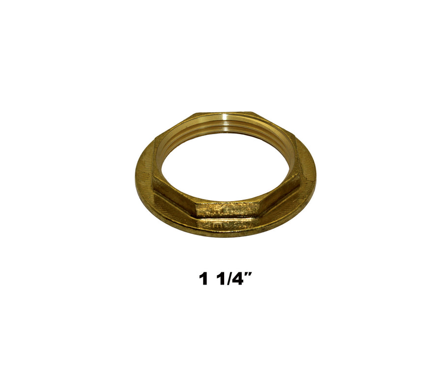 Compression Flanged Back Nut 1 1/4'' (0444)