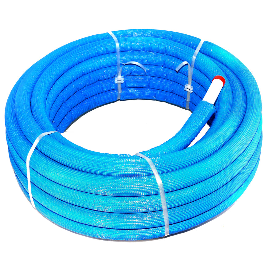 Insulation Pipe 32 x 3.0 X 25 m PEX-AL-PEX Blue