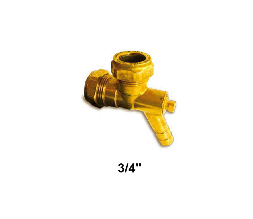 Elbow with combined M.T. Plug C x C 3/4'' (4712)