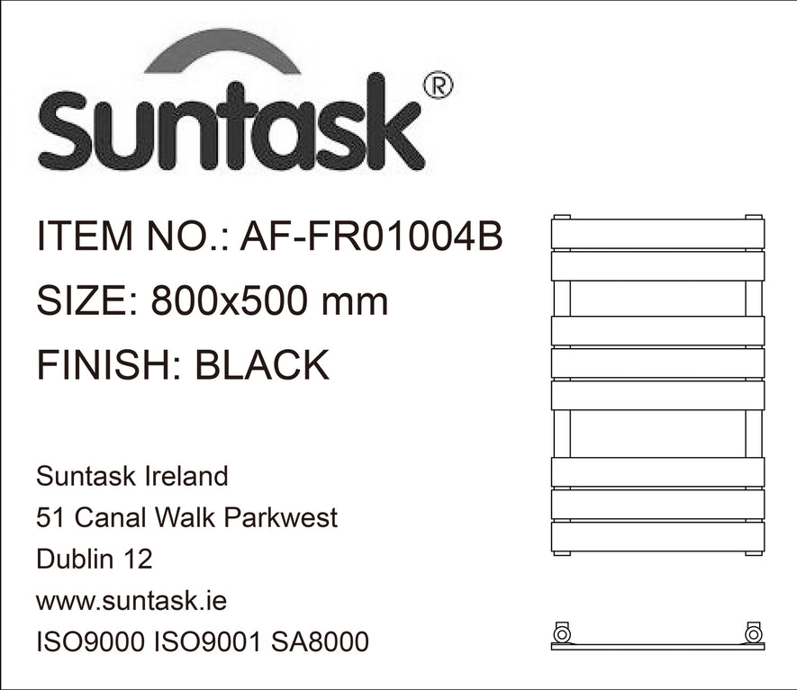 Designer Towel Radiator RAD-AF-FR01004B