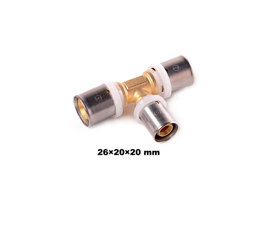 Reducing Tee 26x20x20mm (18322)