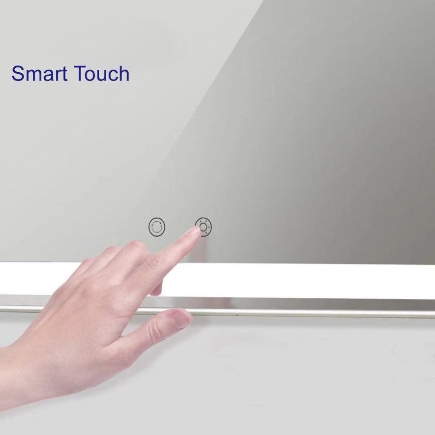 LED Fog Free LED Bathroom Mirror with Lights in Ireland DP339A 800x600mm