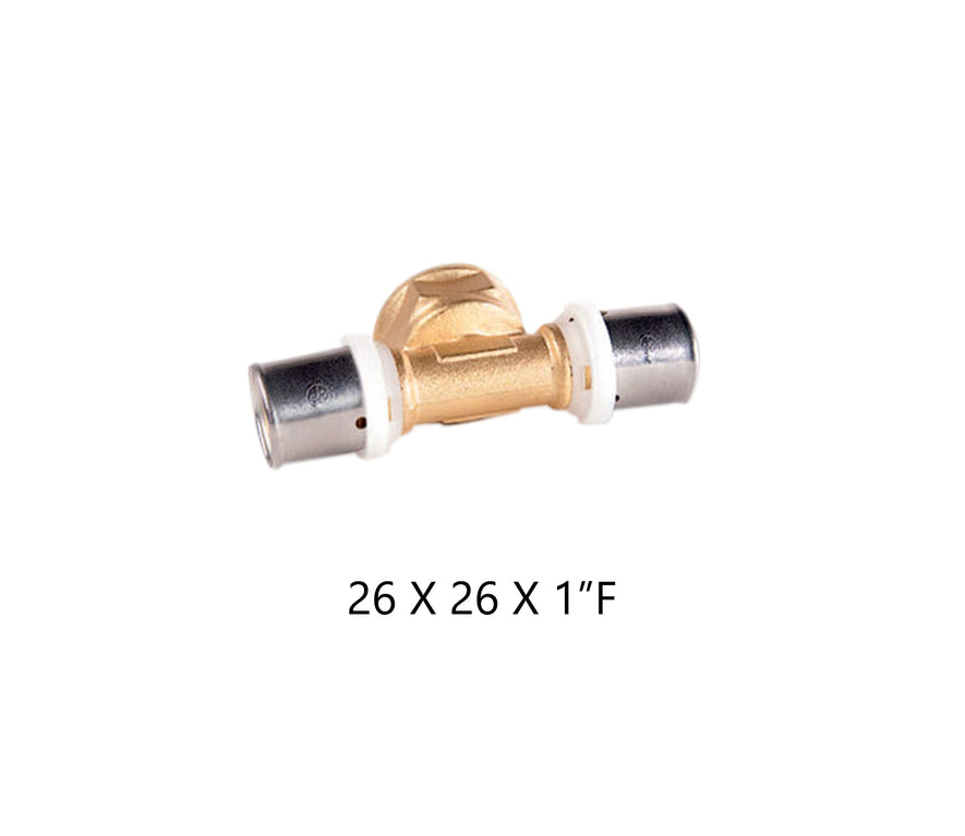 Tee 26x26x1''F (30003)