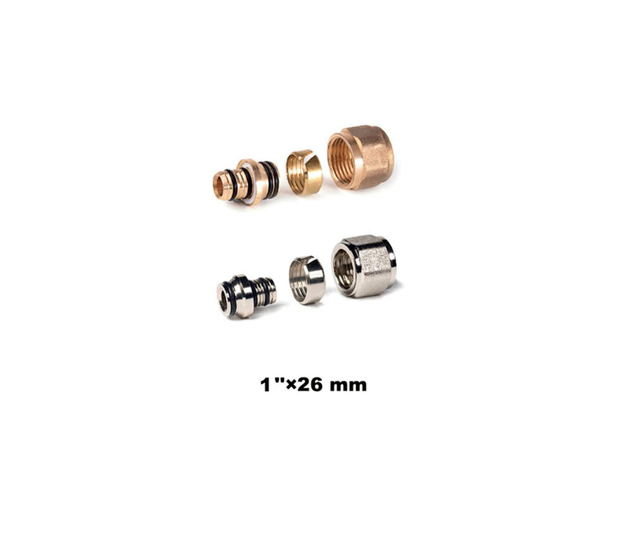 Nut And Insert Adaptor To Copper Compression 1”×26mm (20004)