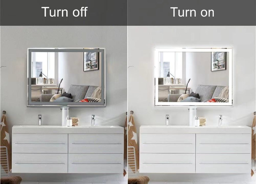 LED & Fog Free Bathroom LED Mirror DP313A 915x685mm