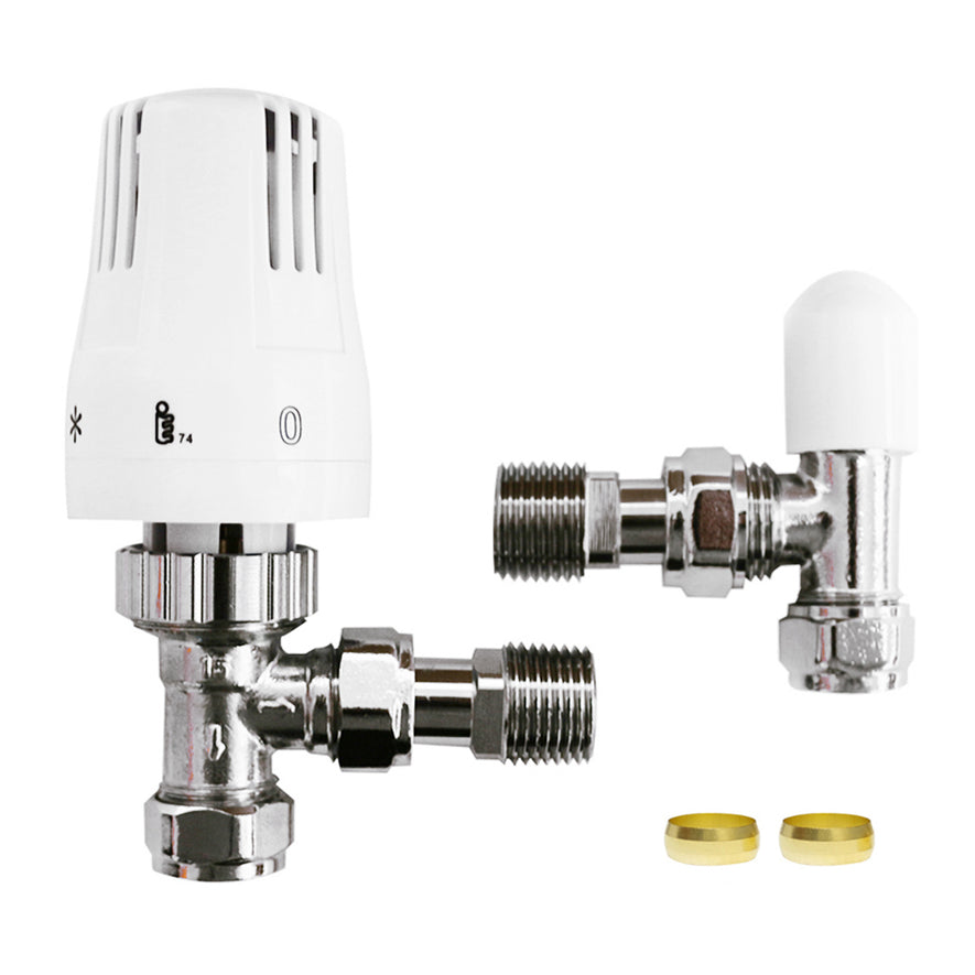 Thermostatic Radiator Valve Angled Connection-030C
