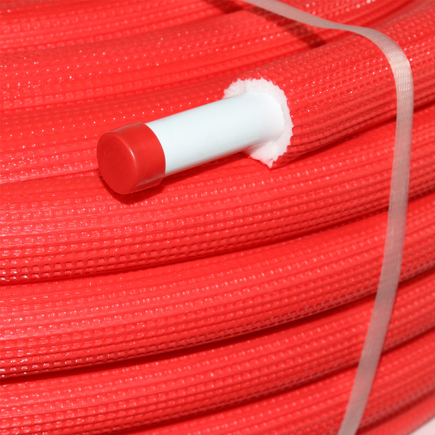 Insulation Pipe 20 x 2.0 X 50 m PEX-AL-PEX Red