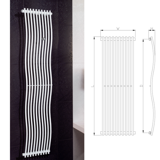 Designer Radiator AF-NT01002 W 1800mm*420mm