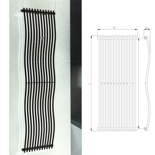 Designer Radiator AF-NT01004 B 1800mm*500mm