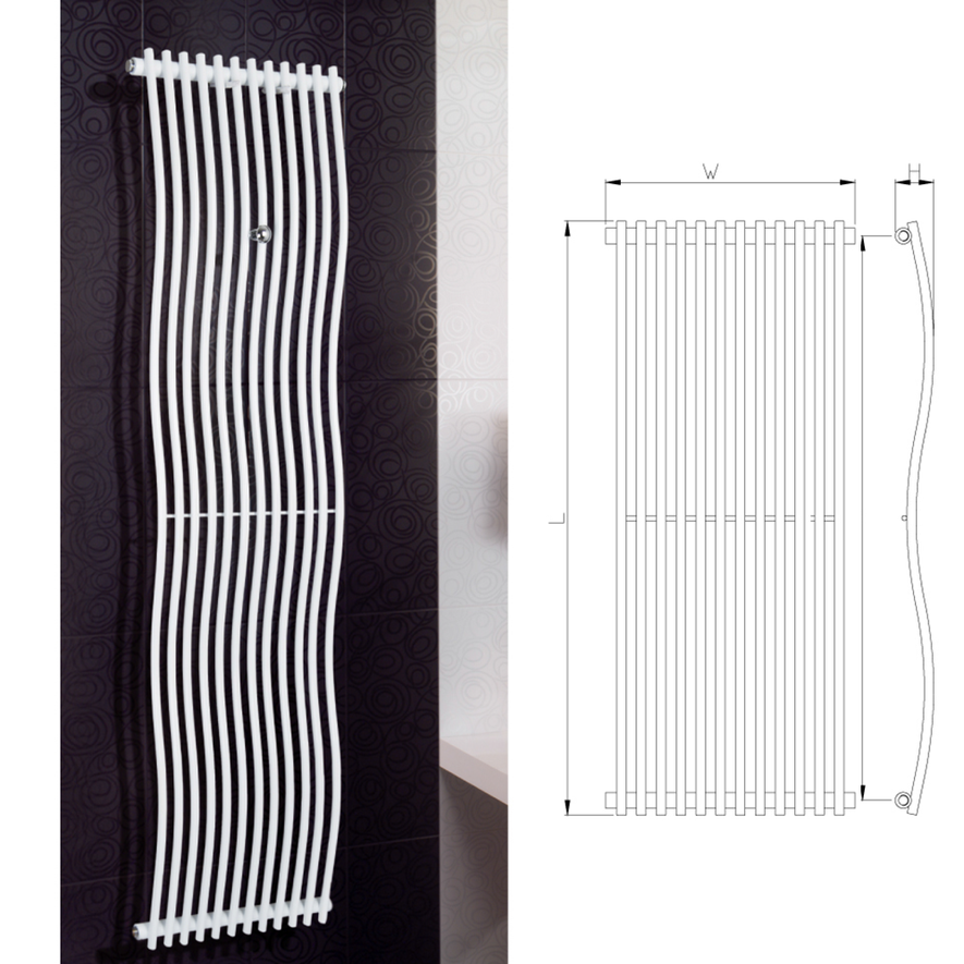 Designer Radiator AF-NT01003 W 1200mm*500mm