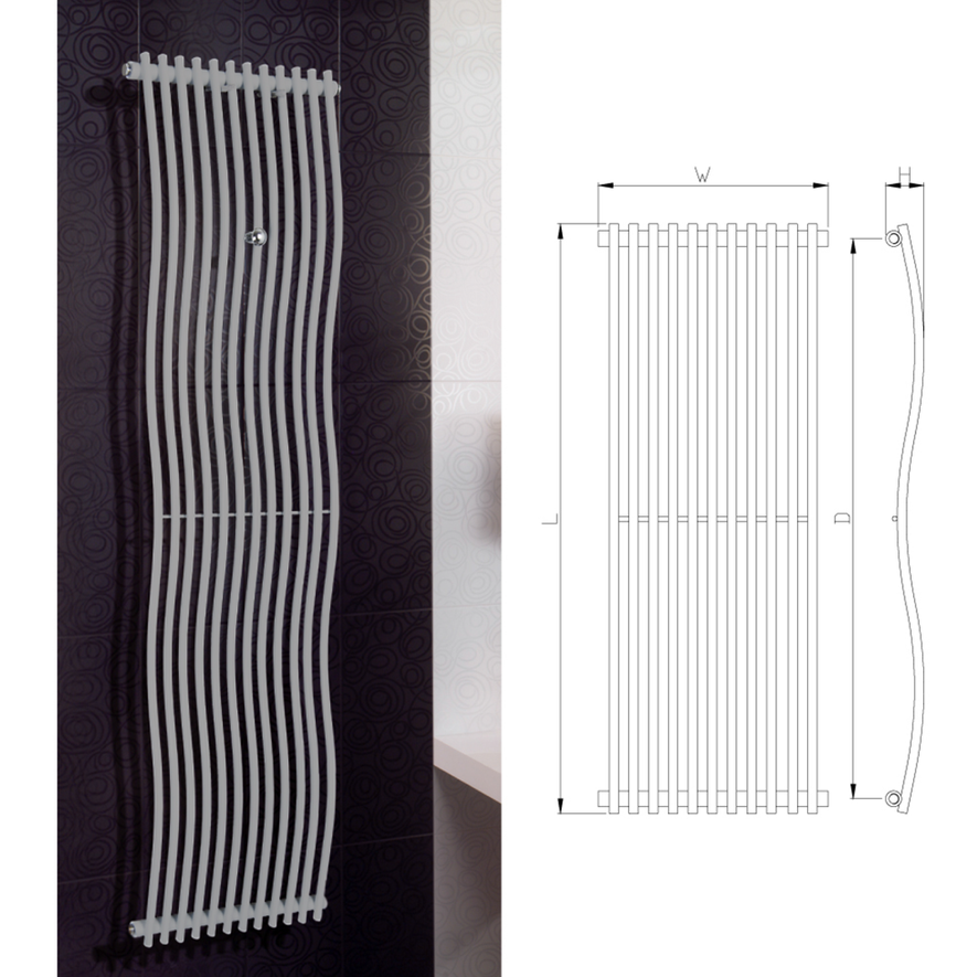 Designer Radiator  AF-NT01003 G 1200mm*500mm