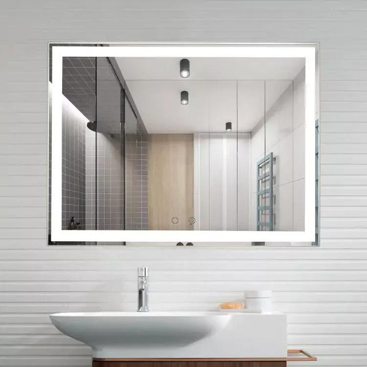 LED & Fog Free Bathroom LED Mirror DP313A 800x600mm
