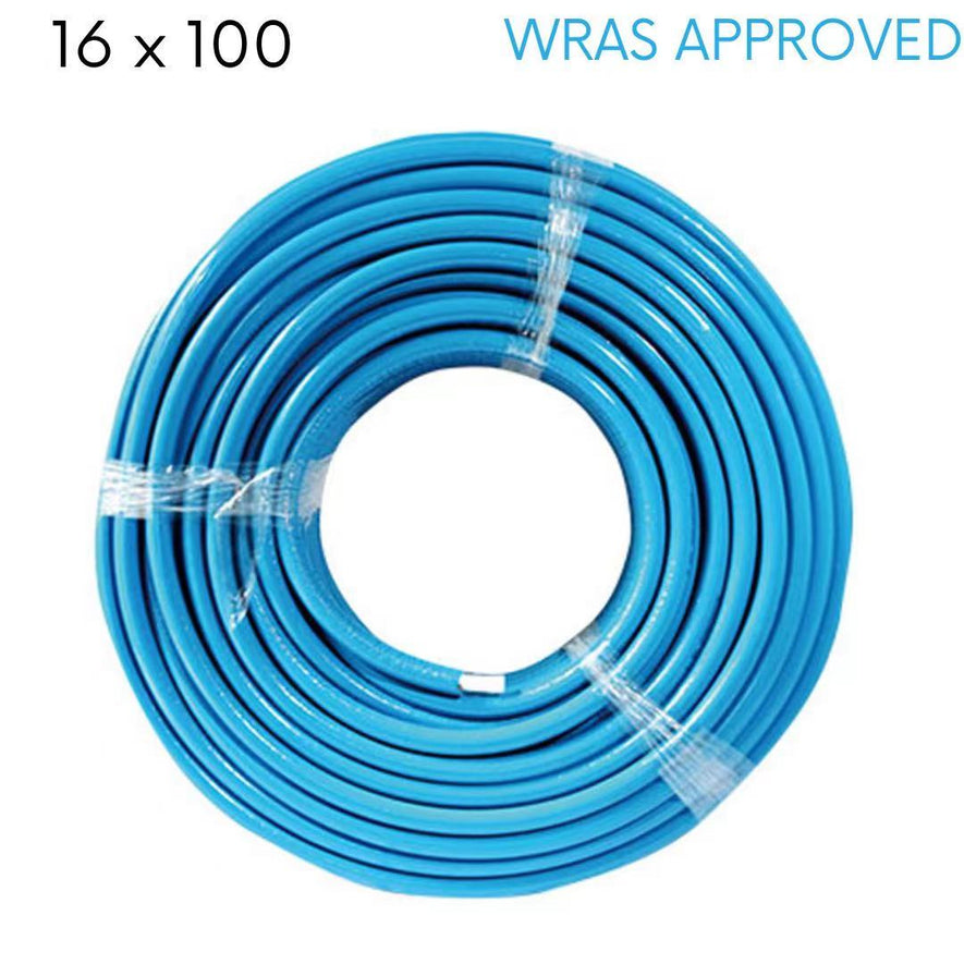 PEX-AL-PEX Insulated Multilayer Pipe 16×100M (Blue)