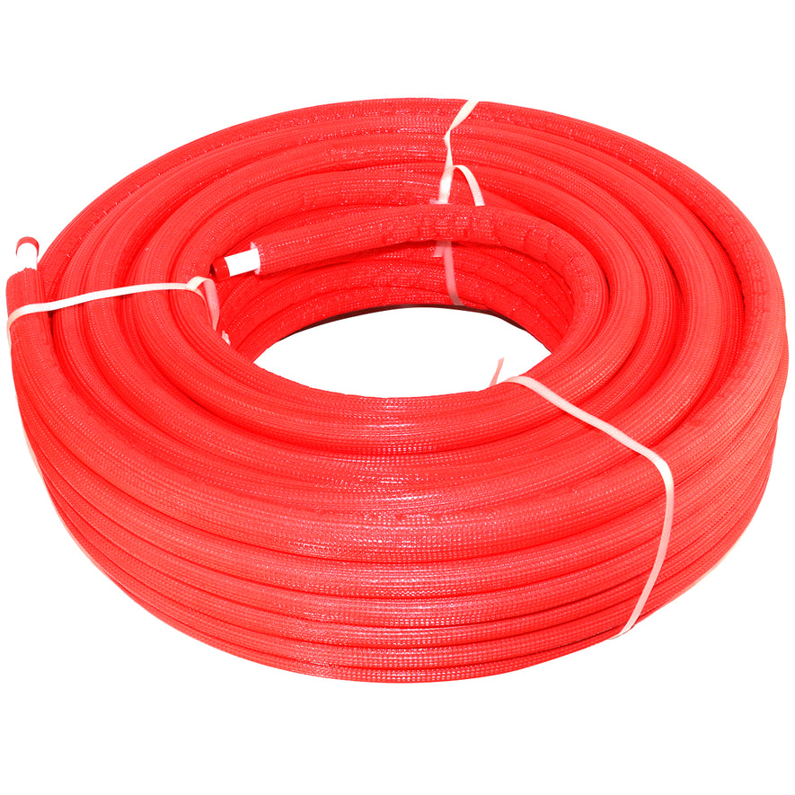 Insulation Pipe 20 x 2.0 X 50 m PEX-AL-PEX Red