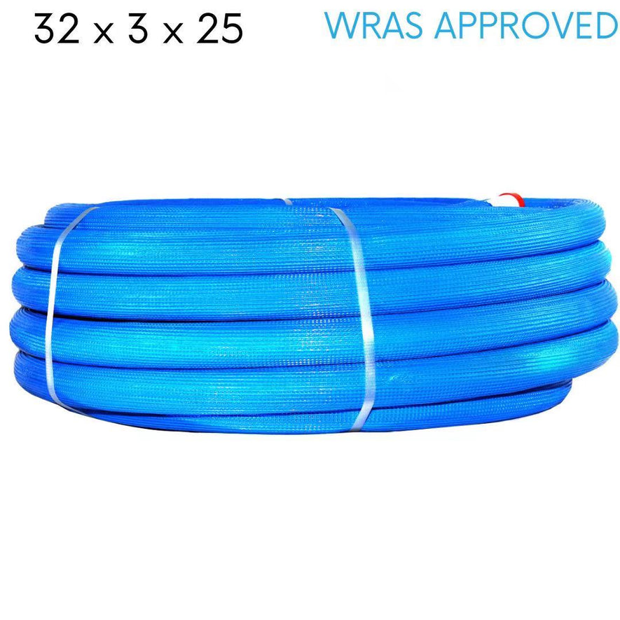 Insulation Pipe 32 x 3.0 X 25 m PEX-AL-PEX Blue