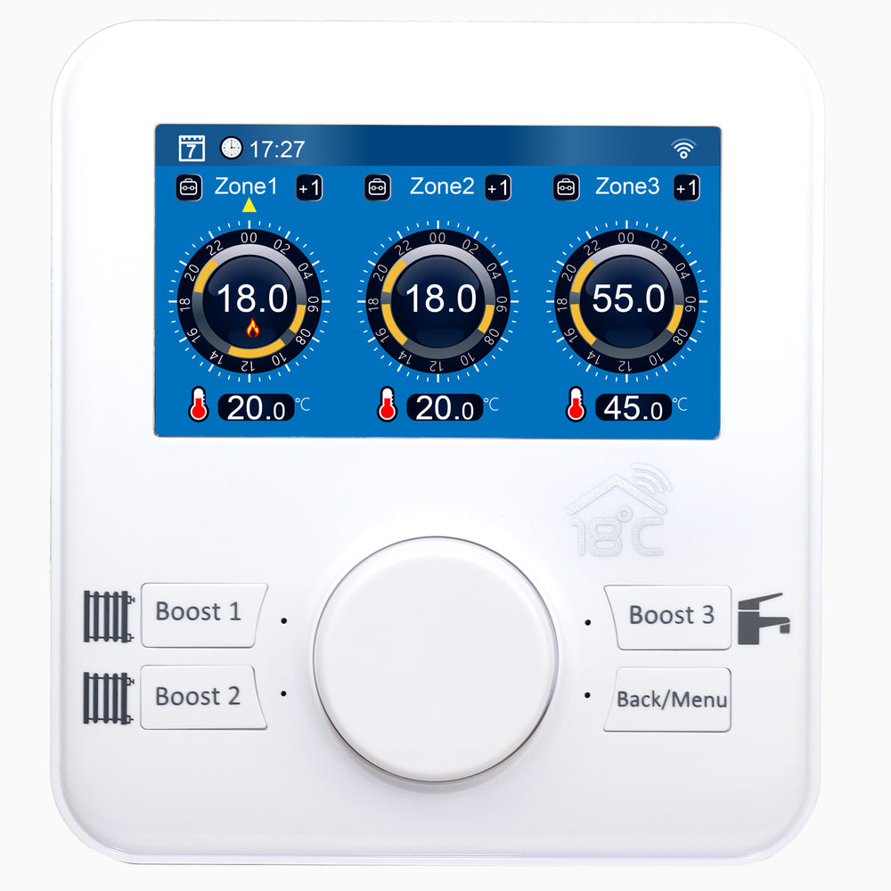 Wireless Heating Controller 3 Zone Wireless Heating Control Pack V222P x 3 Suntask